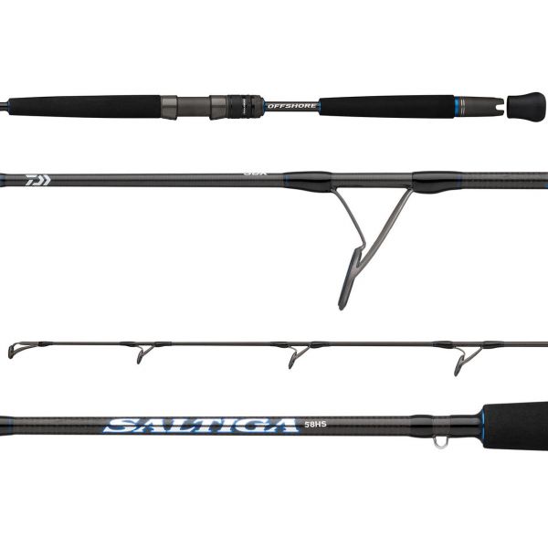 Daiwa Saltiga Jigging Spinning Rods