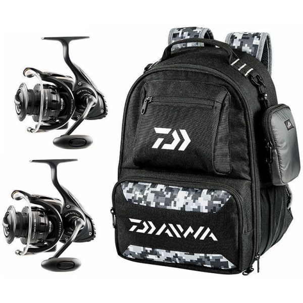 Daiwa Saltist Back Bay LT 3000/4000 Spinning Reel Travel Package