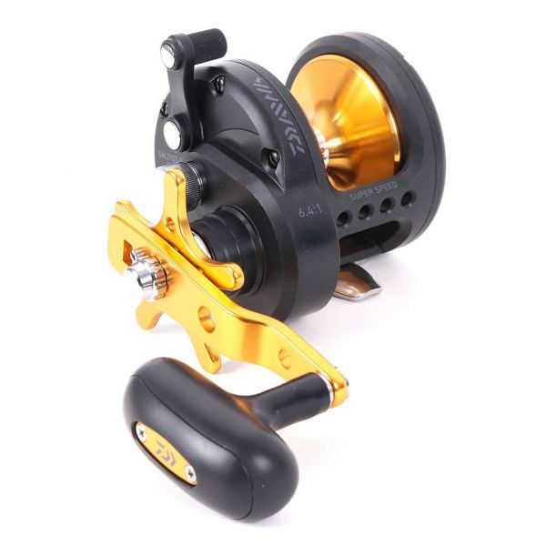 Daiwa STTBG35H Saltist Black Gold Super High Speed Conventional Reel