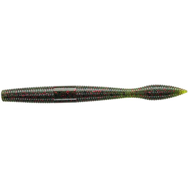 Daiwa Yamamoto Neko Fat Worm - 4in - Watermelon Red Flake