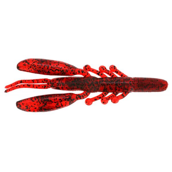 Damiki AIRCW-4 Aircraw 4in Soft Bait Cherry Red