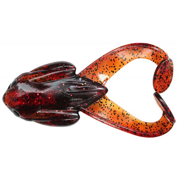 Damiki Air Frog Soft Bait - 4in Dark Cinnamon Red