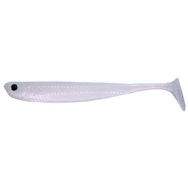 Damiki ANCVYSD-4 Anchovy Shad Soft Bait - 4in Pearl White