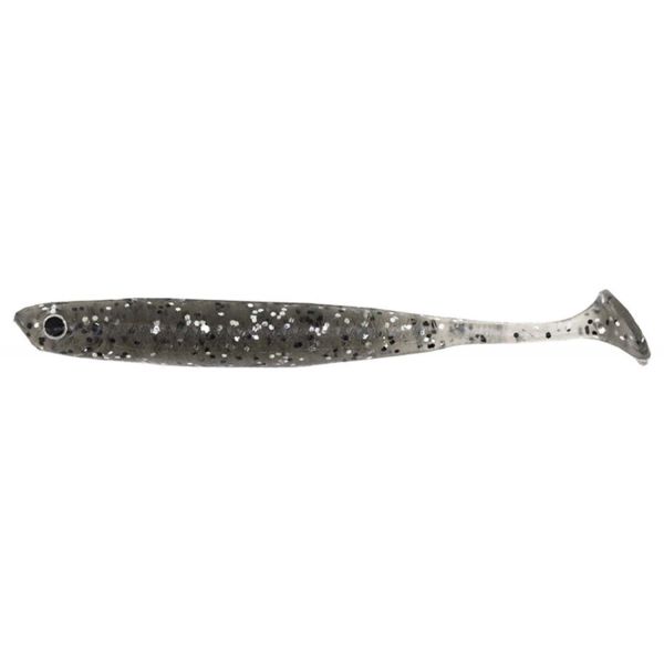 Damiki ANCVYSD-4 Anchovy Shad Soft Bait - 4in Smoke Black Silver