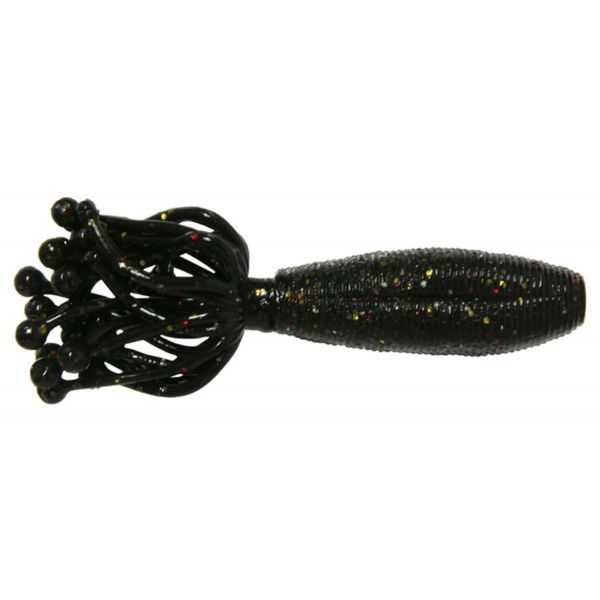 Damiki HYDRA-3 Hydra Soft Bait - 3in Black Mix Flake