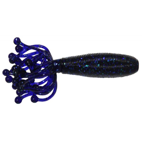 Damiki HYDRA-3 Hydra Soft Bait - 3in Junebug