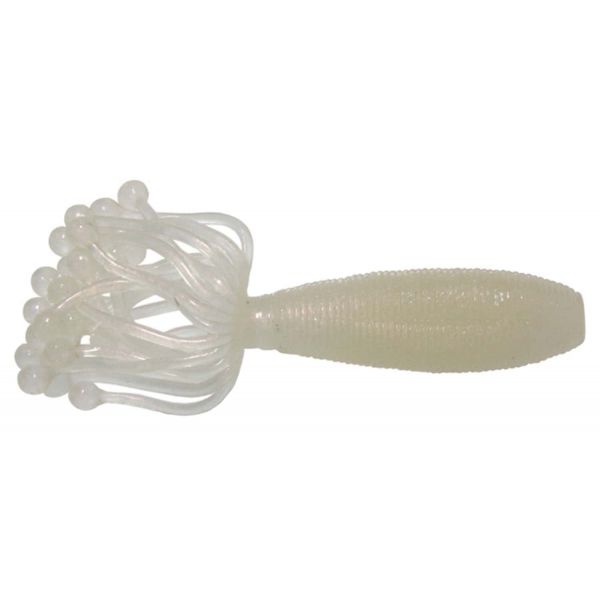 Damiki HYDRA-4 Hydra Soft Bait - 4in Pearl White