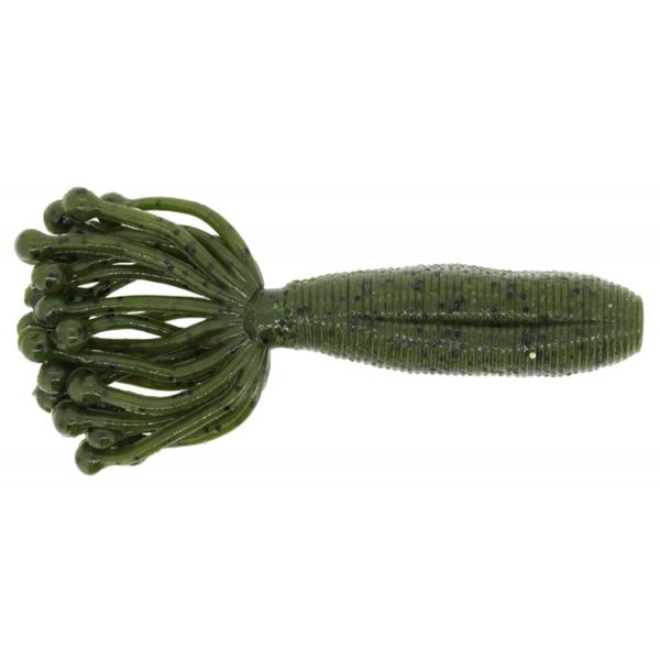 Damiki HYDRA-4 Hydra Soft Bait - 4in Original Green Pumpkin