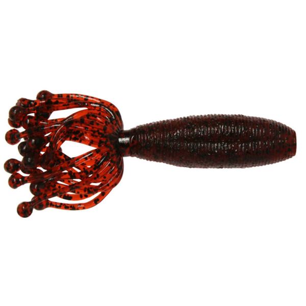 Damiki HYDRA-4 Hydra Soft Bait - 4in Cherry Red