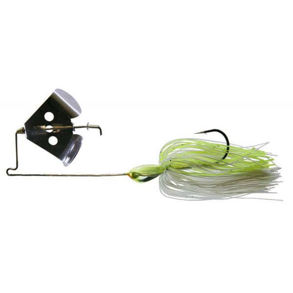 Damiki MTB-12 M Hull Turbulence Buzz Bait Lure White Chart