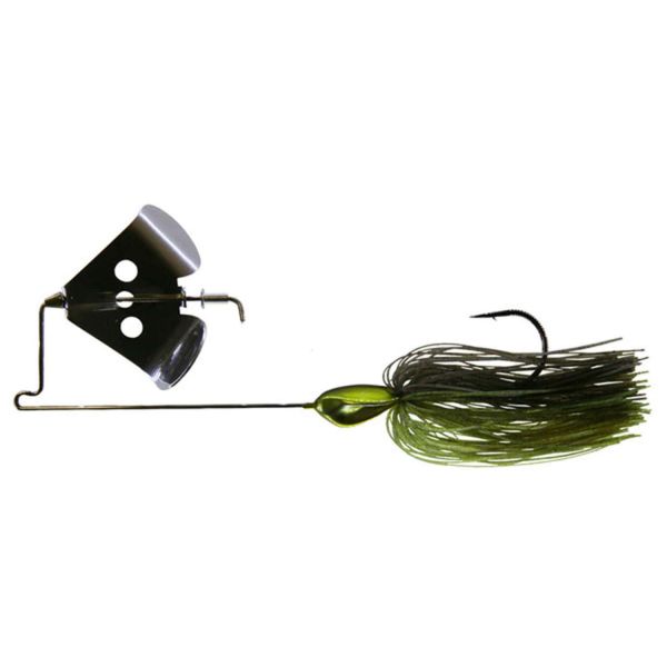 Damiki MTB-38 M Hull Turbulence Buzz Bait Lure Green Pumpkin