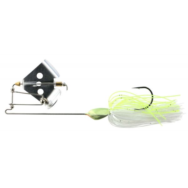 Damiki MTB-N-12 M Hull Turbulence Buzz Bait Lure White Chart