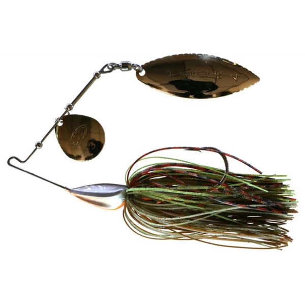 Damiki MTS-38 M Hull Turbulence Spinner Bait Lure Red Tiger