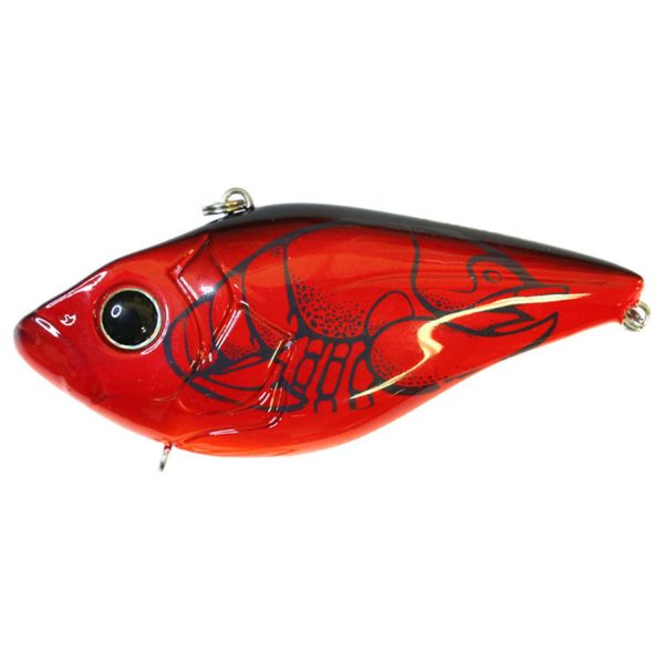 Damiki Tremor 65 Noisy Lipless Crankbait Lure Red Craw