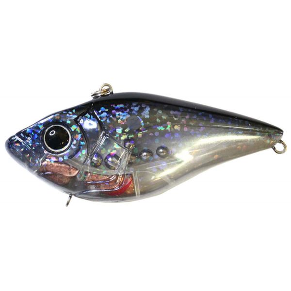 Damiki Tremor 65 Noisy Lipless Crankbait Lure Black Holo Spot