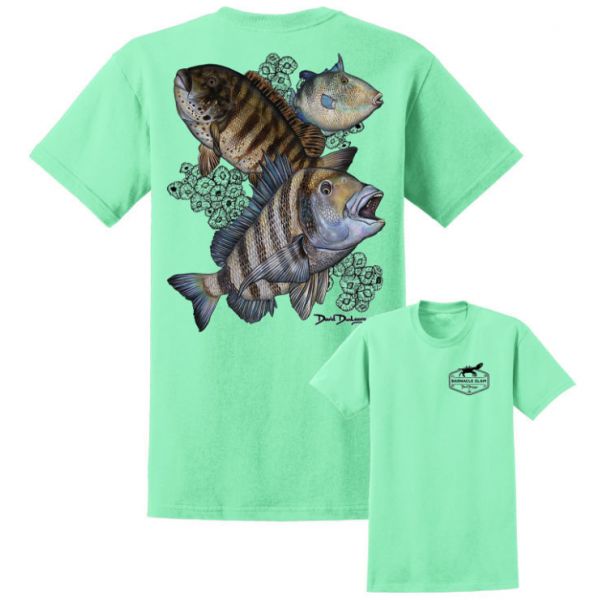 David Dunleavy Barnacle Slam Short Sleeve T-Shirt - Mint - 2X-Large