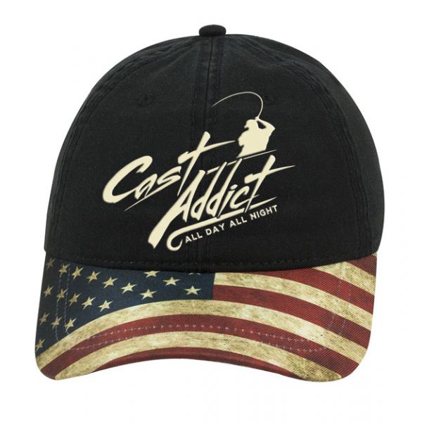 David Dunleavy Cast Addict American Flag Hat