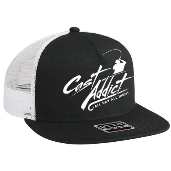 David Dunleavy Cast Addict Trucker Hat - Black/White