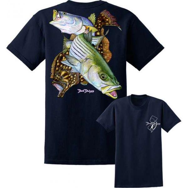 David Dunleavy DDM8025 NJ Slam SS T-Shirt - Navy