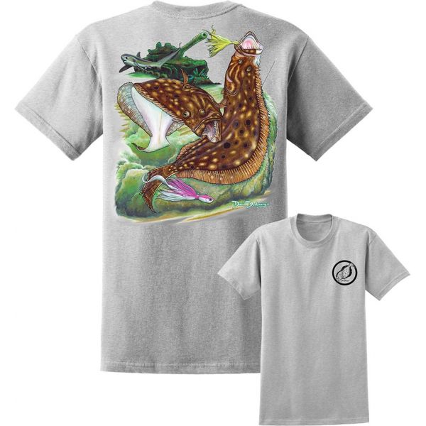 David Dunleavy Flounder Reef T-Shirt - Athletic Heather - 2XL