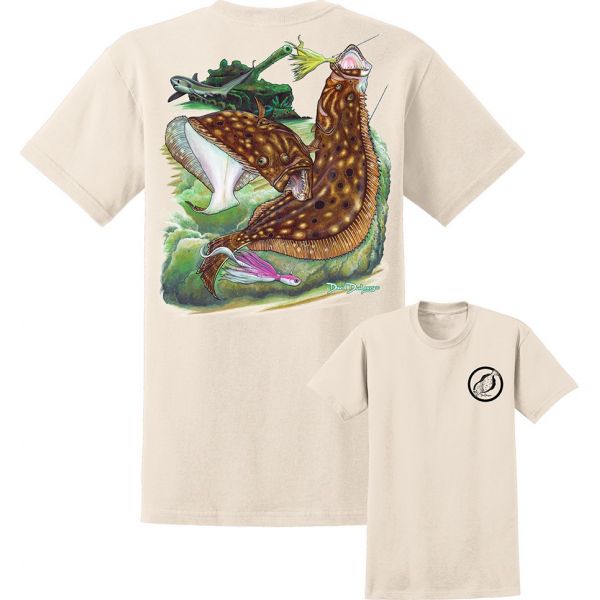 David Dunleavy Flounder Reef T-Shirt - Natural - 2XL