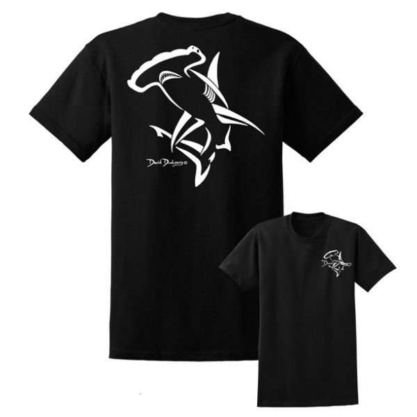 David Dunleavy Hammerhead Deco T-Shirt - Large