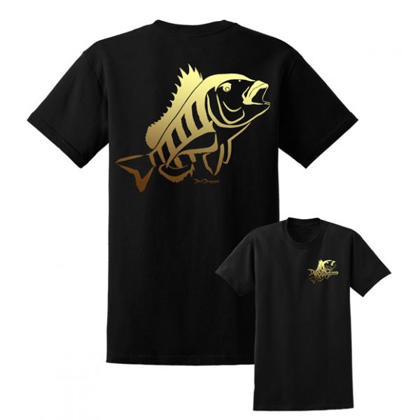 David Dunleavy Sheepshead Deco T-Shirt - Black - 2XL