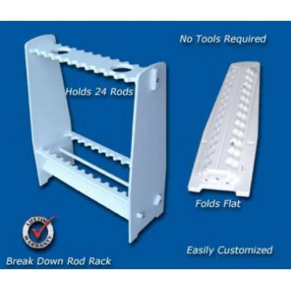 Deep Blue BD-24 Break Down Rod Rack