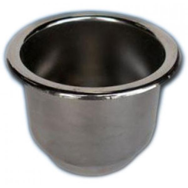 Deep Blue RC-1 Stainless Recessed Cup Holder w/ Drain