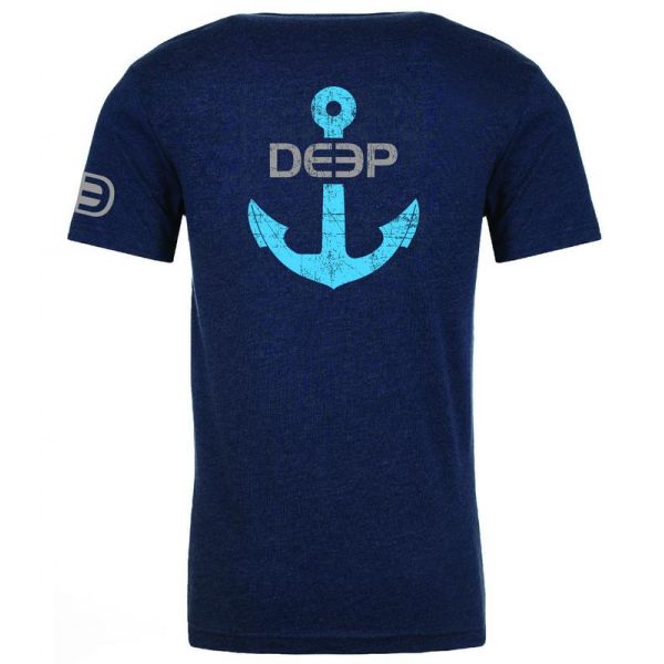 Deep Ocean Anchor Short Sleeve T-Shirt - 2XL