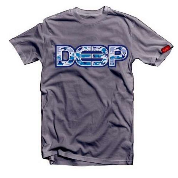 Deep Ocean Camo T-Shirt - Size Medium