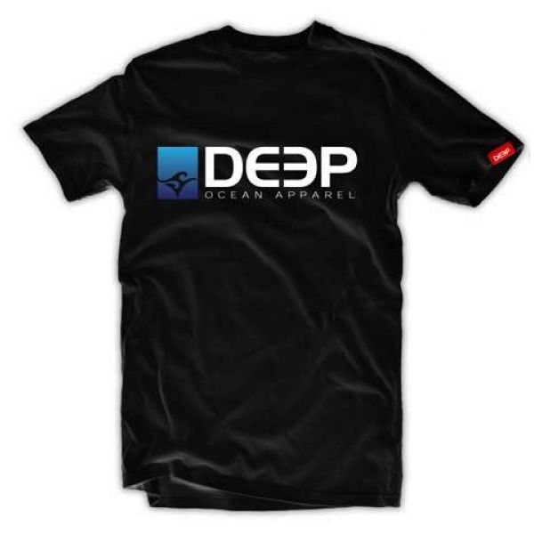 Deep Ocean Deep T-Shirt Black - Size Large