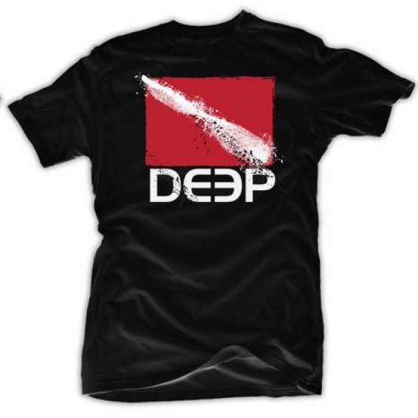 Deep Ocean Dive Flag T-Shirt - Size Medium