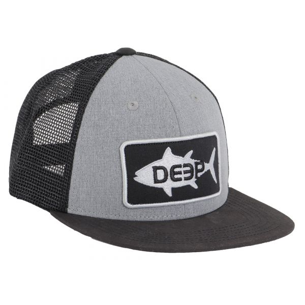 Deep Ocean Flat Brim Tuna Trucker Hat