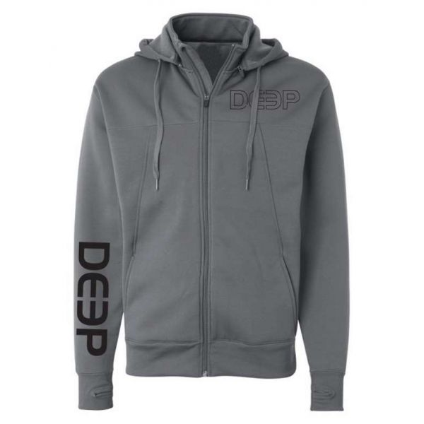 Deep Ocean Zip Hoody - Large