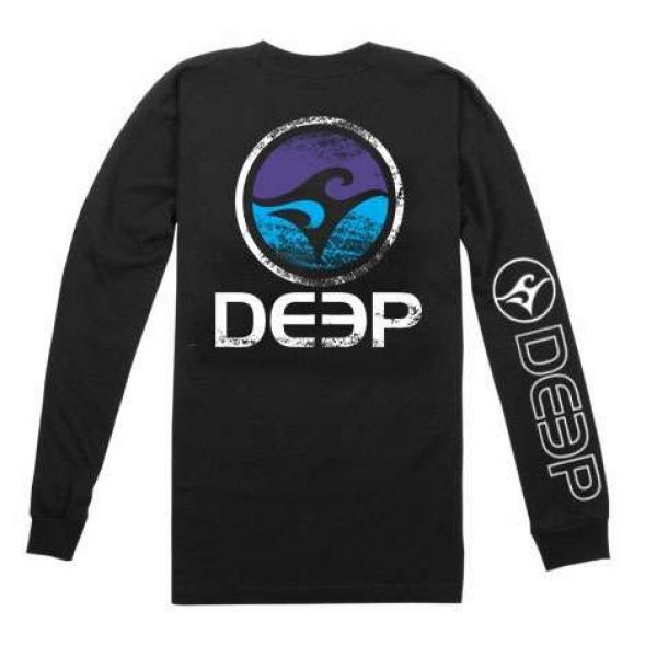 Deep Ocean Rasta Long Sleeve Shirt - Size Medium