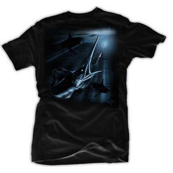 Deep Ocean Sword Bite T-Shirt - Size Medium