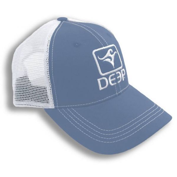 Deep Ocean Trucker Hat - Carolina Blue