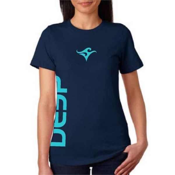 Deep Ocean Women's T-Shirt Blue - Medium