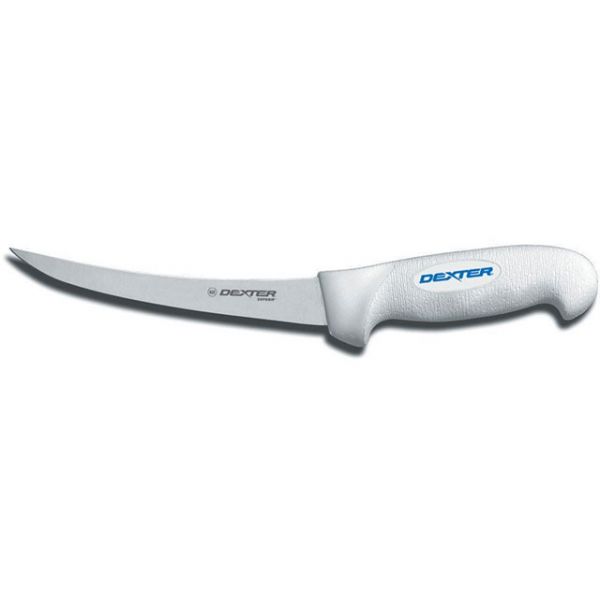 Dexter-Russell SG131-6-PCP SoftGrip 6'' Narrow Curved Boning Knife