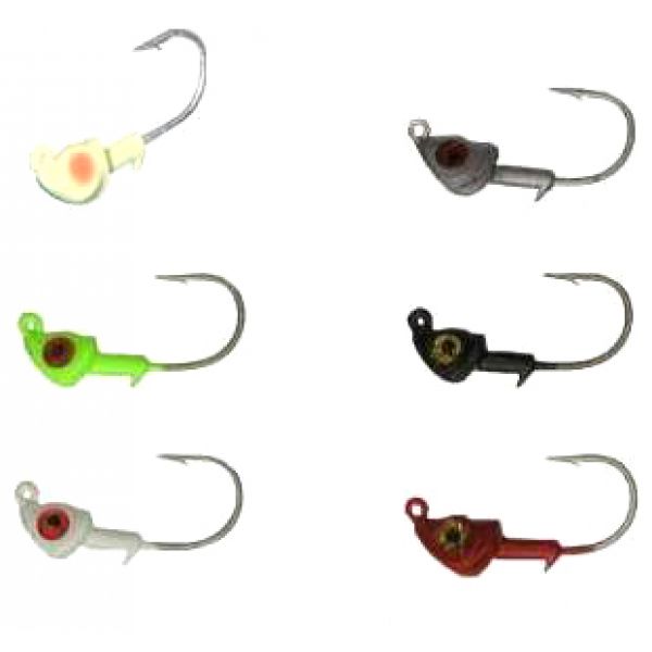 DOA C.A.L. Jig Heads Long Shank 1oz 3 Pack