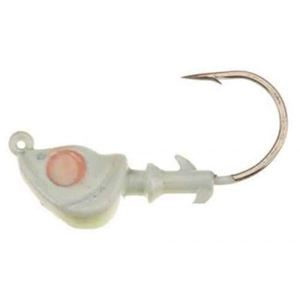 DOA C.A.L. Jig Heads 1/8oz 3 Pack 305 Nite Glow