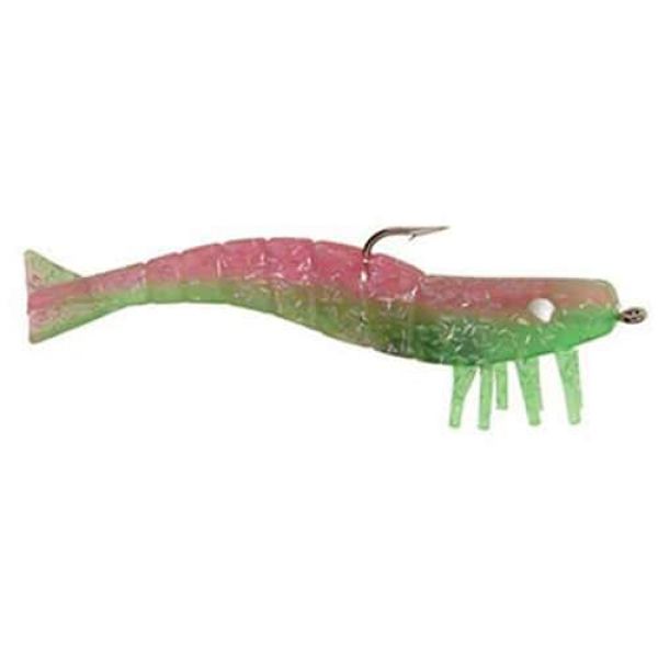 DOA Shrimp Standard 1/4oz 3in 3 Pack 428 Carbonated Pink/Green