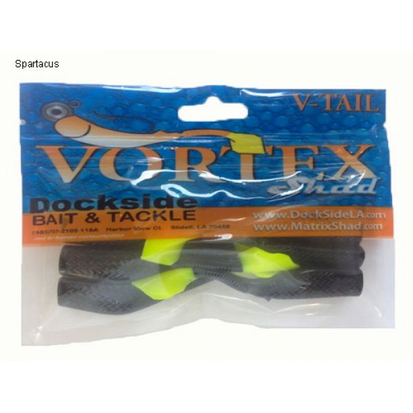 Dockside Bait and Tackle Vortex Shad Soft Bait