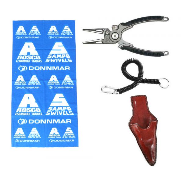 Donnmar CP880 Plier Kit w/Leather Holster Tether and Sun Buff