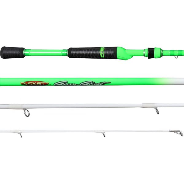 Duckett Fishing DFGR69M-S Green Ghost Spinning Rod