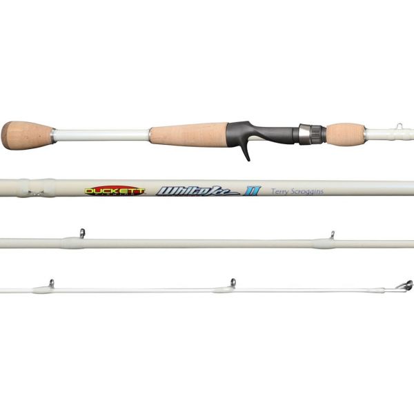 Duckett Fishing DFWT73H-C White Ice II Pro Series Casting Rod