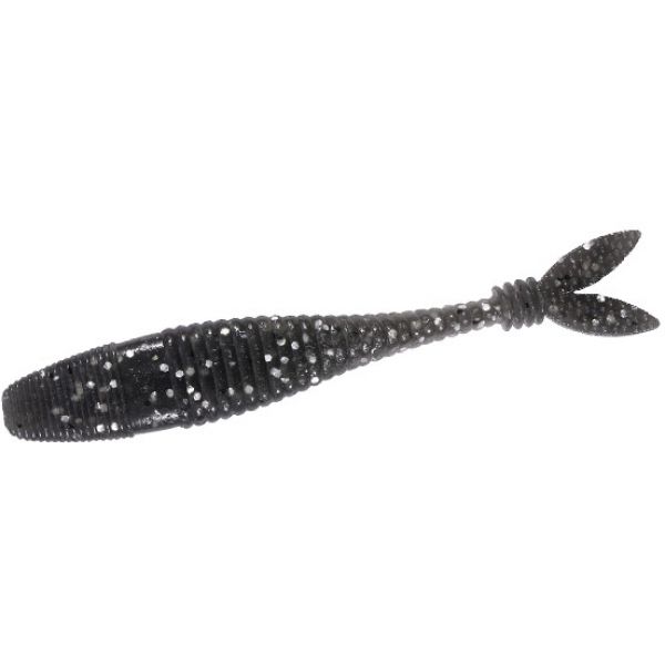 Duo Realis V-Tail Shad - 3in - Silver Smoke