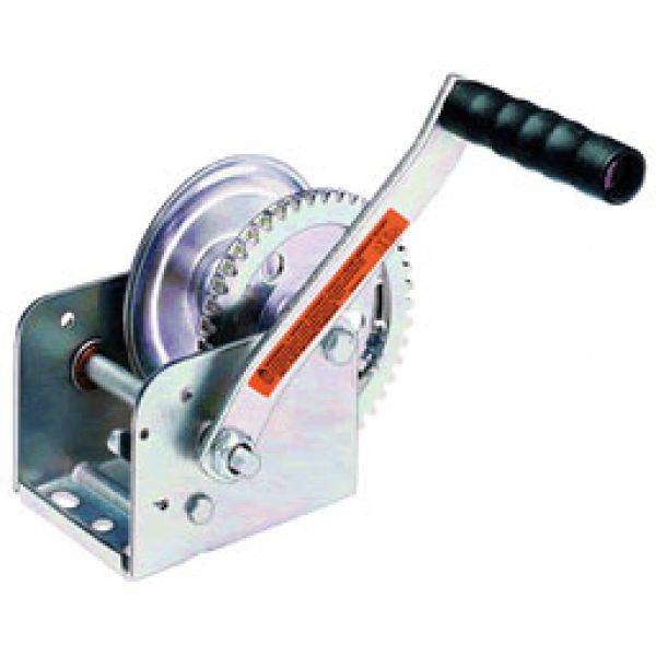 Dutton-Lainson 1300A Zinc TUFFPLATE Hand Ratchet Winch - 1300 lb.