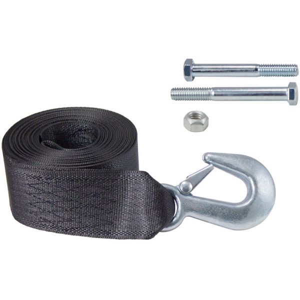 Dutton-Lainson 6248 Heavy Duty Winch Strap and Hook - 15'